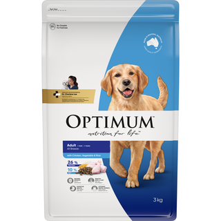 OPTIMUM DOG ADULT CHCKEN VEGETABLE RICE 3KG