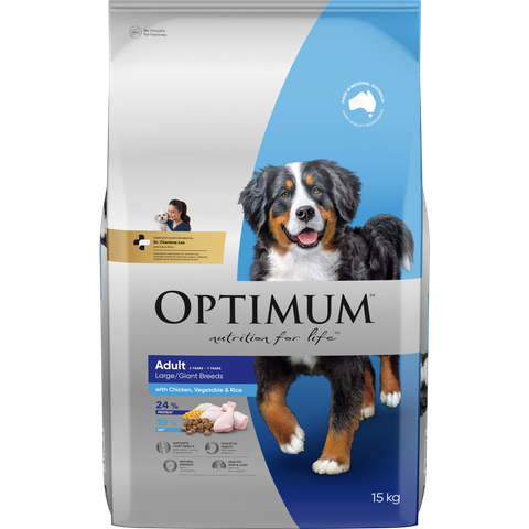OPTIMUM DOG ADULT LARGE BREED CHCKEN 15KG
