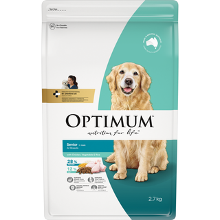 OPTIMUM DOG 7+ CHICKEN VEGETABLE RICE 2.7KG