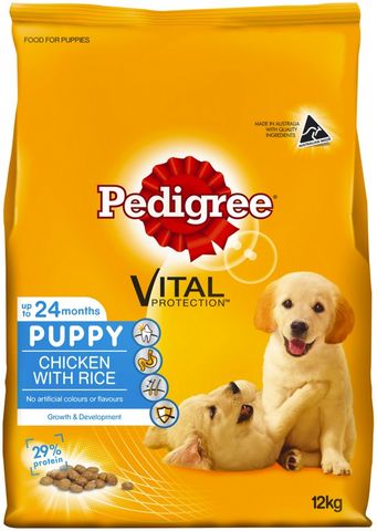 PEDIGREE PUPPY ORIGINAL PRO PUFF CHICKEN 12KG