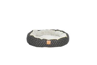 MOG AND BONE 4SEASONS REVERSIBLE CIRCULAR BED PITCH TRIANGLE LARGE