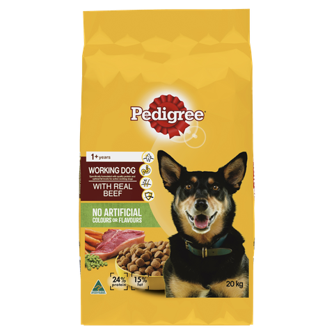 PEDIGREE WORKING DOG FORMULA 20KG