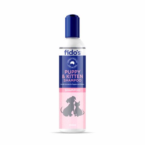 FIDOS PUPPY & KITTEN SHAMPOO 250ML P4390