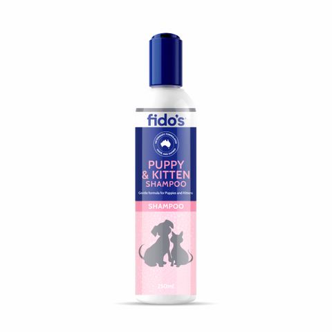 FIDOS PUPPY & KITTEN SHAMPOO 250ML P4390