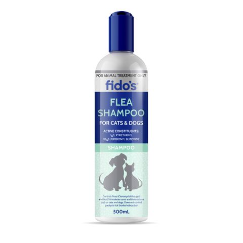 FIDOS FLEA SHAMPOO 500ML P4720