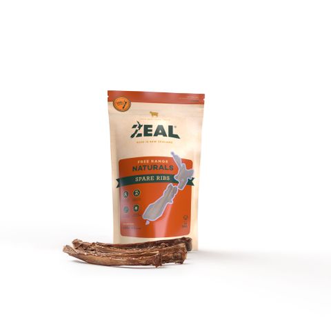 ZEAL FREE RANGE NATURALS SPARE RIBS 125G