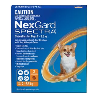 NEXGARD SPECTRA 2-3.5KG 3PACK