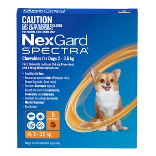 NEXGARD SPECTRA 2-3.5KG 6PACK