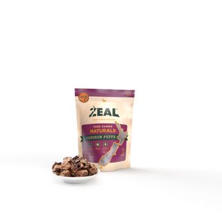 ZEAL FREE RANGE NATURALS VENISON PUFFS 85G