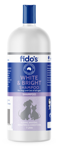 FIDOS WHITE & BRIGHT SHAMPOO 1L P4100