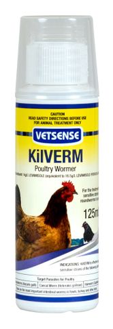 VETSENSE KILVERM POULTRY 125ML