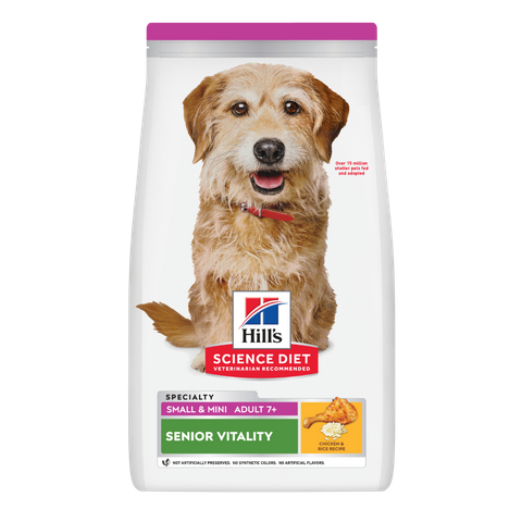SCIENCE DIET ADULT YOUTHFUL VITALITY 7+ SMALL CHICKEN 1.58KG