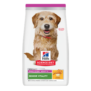 SCIENCE DIET ADULT YOUTHFUL VITALITY 7+ SMALL CHICKEN 1.58KG