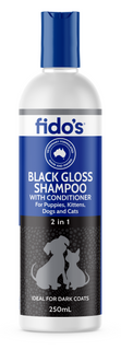 FIDOS BLACK GLOSS SHAMPOO 250ML P2950