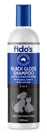 FIDOS BLACK GLOSS SHAMPOO 250ML P2950