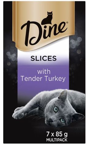 DINE WITH TURKEY IN GRAVY 7X85G