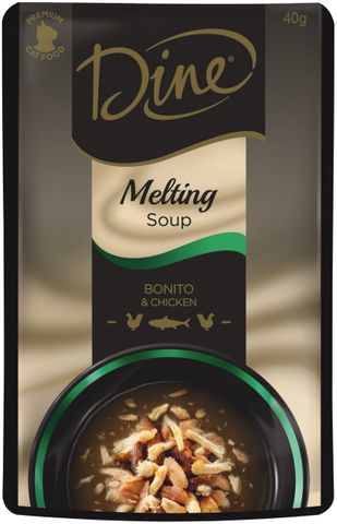 DINE BONITO CHICKEN MELTING SOUP 12X40G