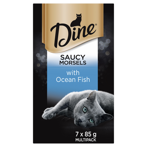 DINE SAUCY MORSEL OCEANFISH SVMS 7X85G