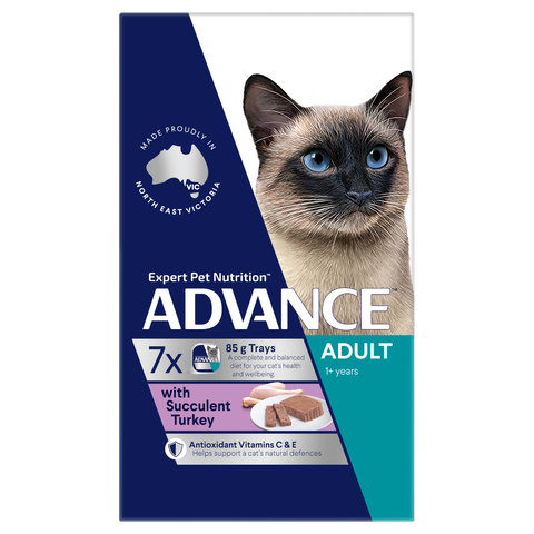ADVANCE CAT ADULT SUCCULENT TURKEY 7X85G