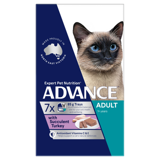 ADVANCE CAT ADULT SUCCULENT TURKEY 7X85G