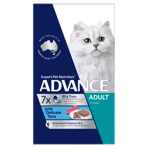 ADVANCE CAT ADULT DELICATE TUNA 7X85G