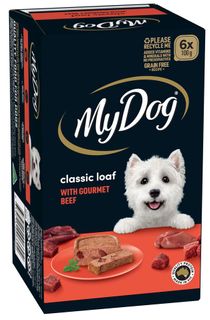 MY DOG CLASSIC LOAF WITH GOURMET BEEF 6X100G