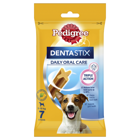 PEDIGREE DENTASTIX SMALL 7 PIECES BAG 110G