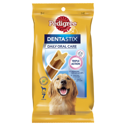 PEDIGREE DENTASTIX LARGE 7 PIECES BAG 270G