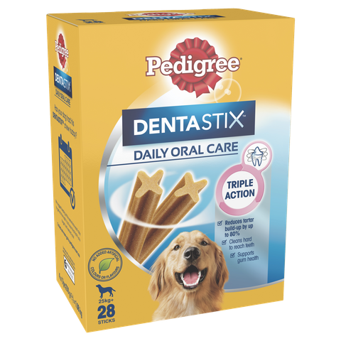 PEDIGREE DENTASTIX LARGE 28 PIECES BAG 1.08KG