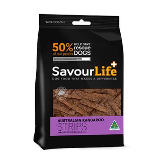 SAVOURLIFE KANGAROO STRIPS 165G