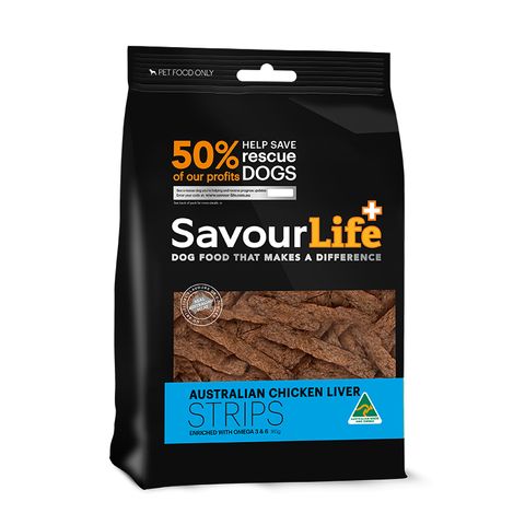 SAVOURLIFE LIVER STRIPS 165G