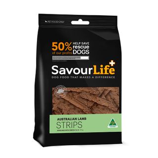 SAVOURLIFE AUS LAMB STRIPS 165G