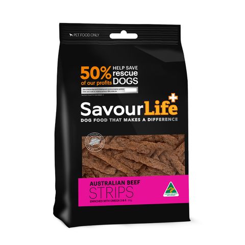 SAVOURLIFE BEEF STRIPS 165G