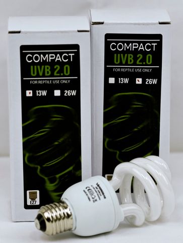 VENOM GEAR COMPACT UVB 2.0 LAMP E27 26W