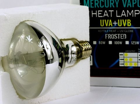 VENOM GEAR MERCURY VAPOUR UVB HEAT LAMP E27 100W