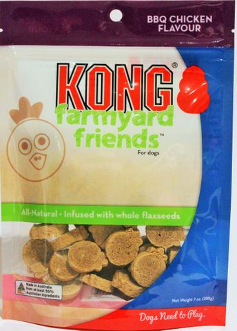 KONG FARMYARD FRIEND CHICKEN TREAT 200G XFY3