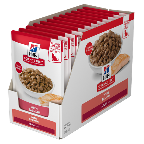SCIENCE DIET FELINE ADULT OCEANFISH 85GX12