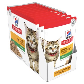 SCIENCE DIET FELINE KITTEN CHICKEN 85GX12