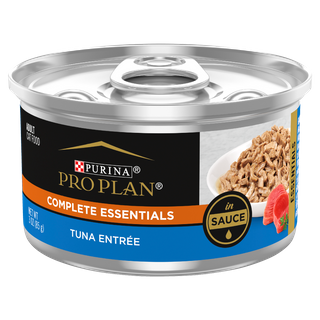 Pro Plan Complete Essentials Tuna Entrée In Sauce Wet Cat Food 85Gx24