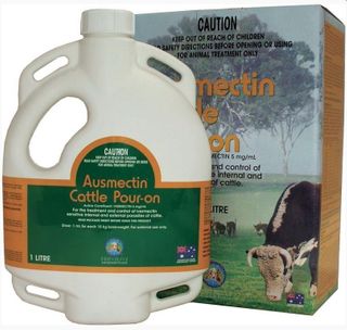 INTERNATIONAL ANIMAL HEALTH AUSMECTIN CATTLE POUR ON 1L