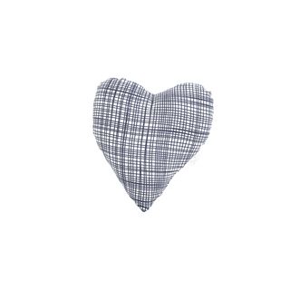 MOG AND BONE SOFT TOY HEART NAVY LINEN