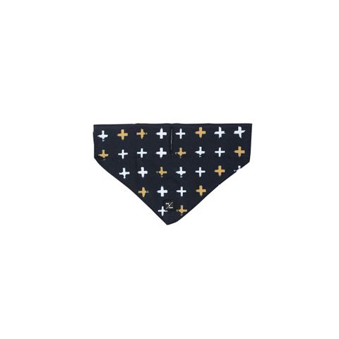 MOG AND BONE BANDANA BLACK CROSS SMALL