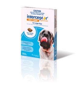 INTERCEPTOR LARGE 22-45KG BLUE 3PACK