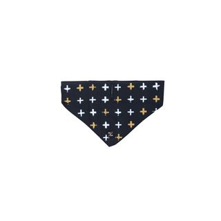 MOG AND BONE BANDANA BLACK CROSS LARGE