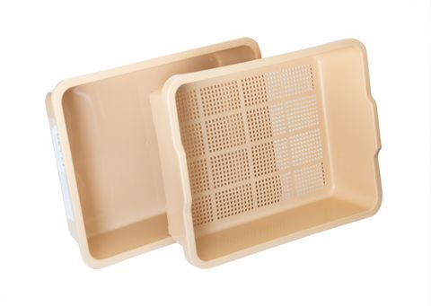 OZ PET SIEVE WITH LITTER TRAY BEIGE