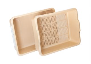 OZ PET SIEVE WITH LITTER TRAY BEIGE