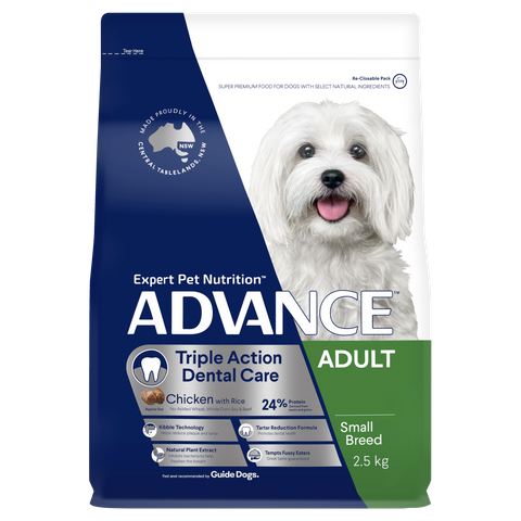 ADVANCE DOG DENTAL SMALL BREED CHICKEN 2.5KG