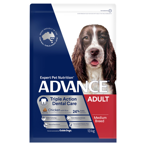 ADVANCE DOG DENTAL MEDIUM BREED CHICK 13KG