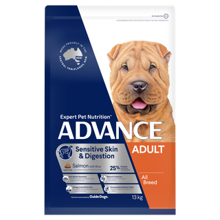 ADVANCE DOG SENSITIVE SKIN & DIGESTIVE 13KG