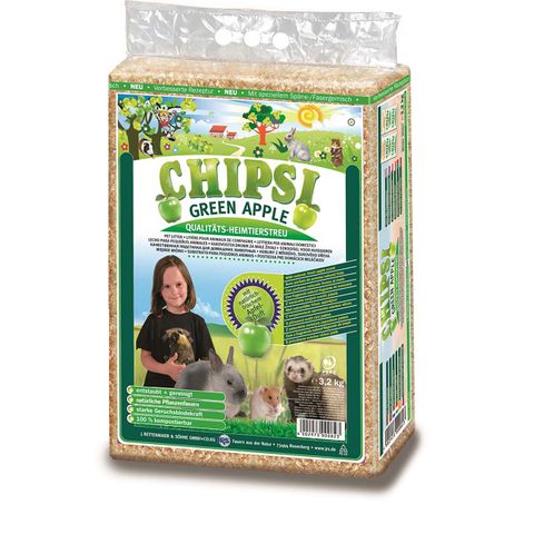 CHIPSI GREEN APPLE BEDDING 3.2KG